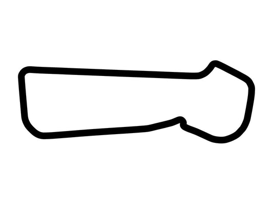 Snetterton Motor Racing Circuit 200 Decal Position 1