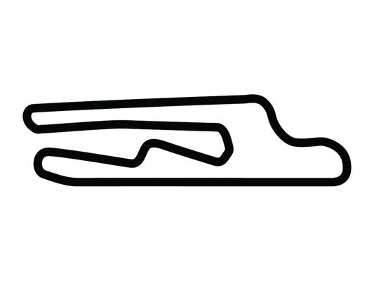 Thermal Club South Palm Circuit Decal - White - 5cm