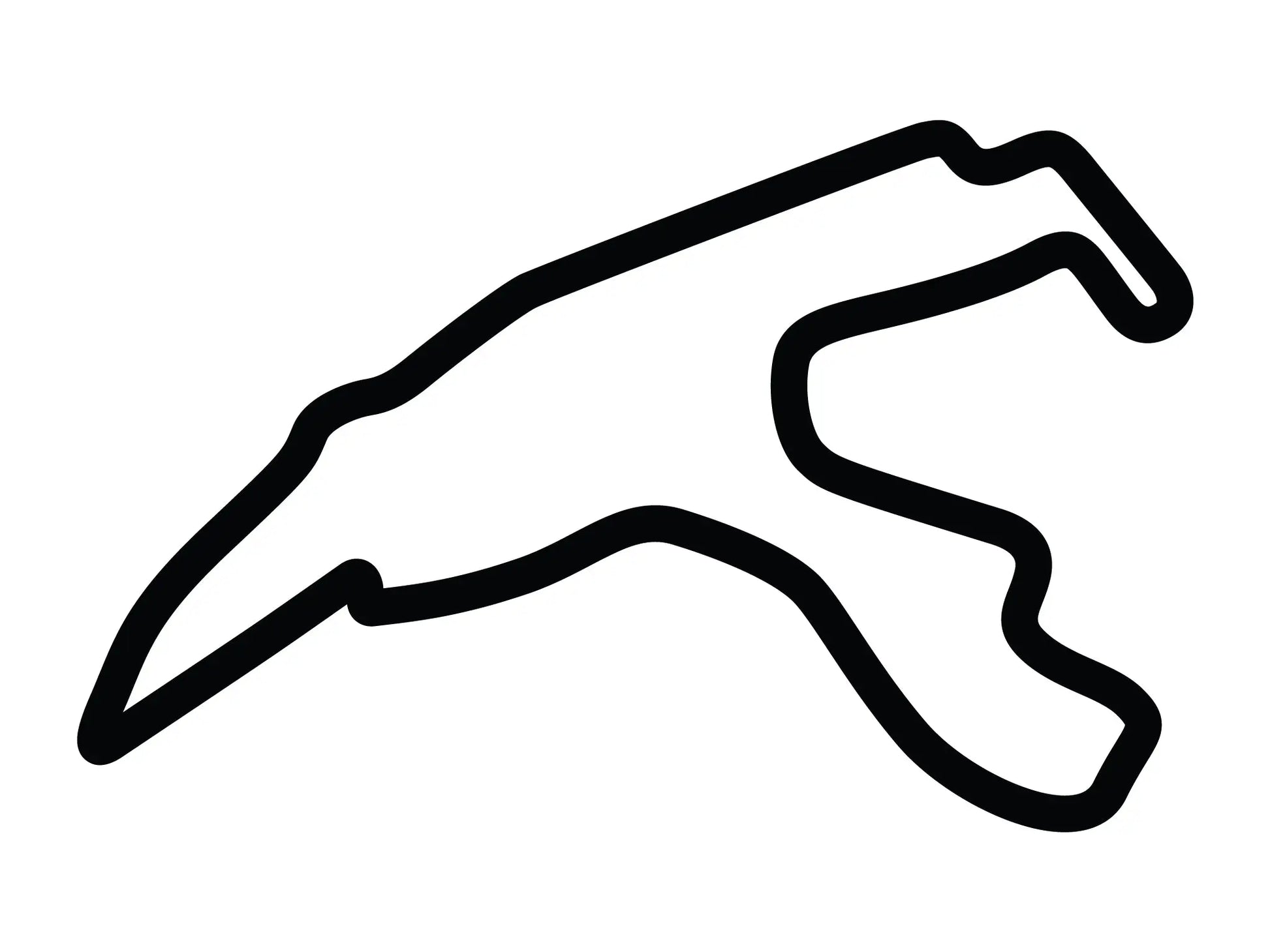 Spa-Francorchamps Decal Position 1