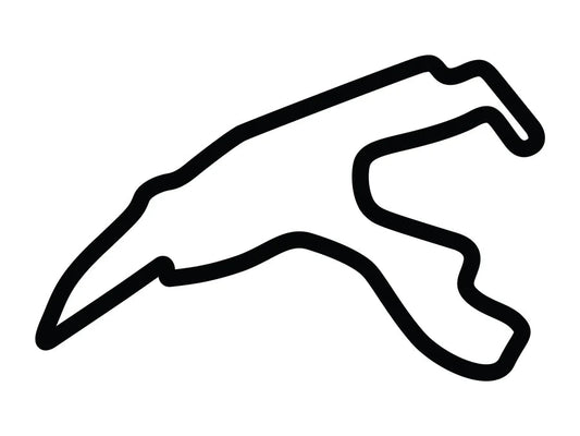 Premium Spa Francorchamps Decal Eau Rouge & Raidillon Circuit Sticker VinylHub