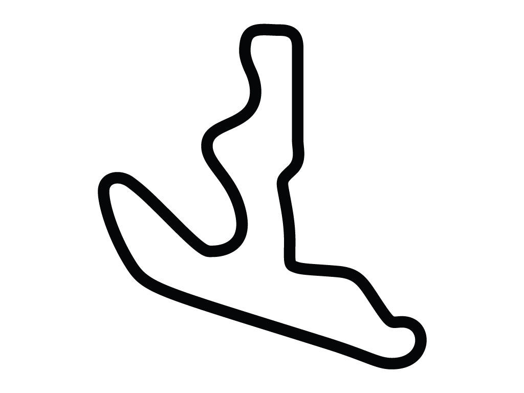 Willow Springs Streets of Willow Springs Long Decal - White - 5cm