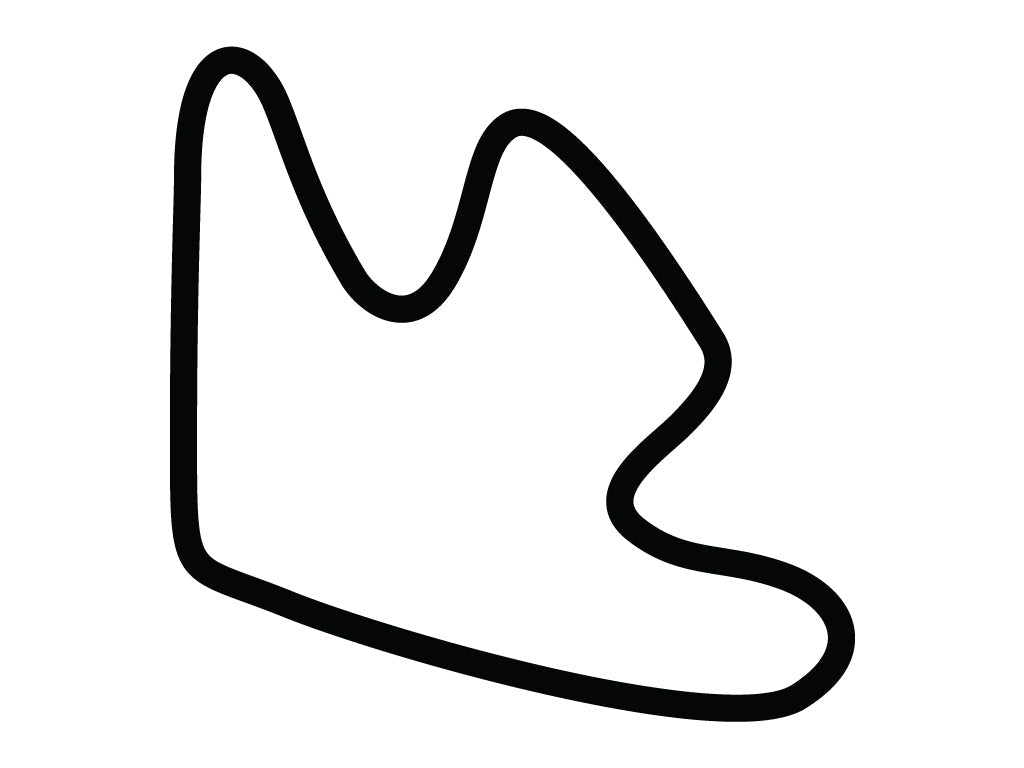 Willow Springs Streets of Willow Springs Short Decal - White - 5cm