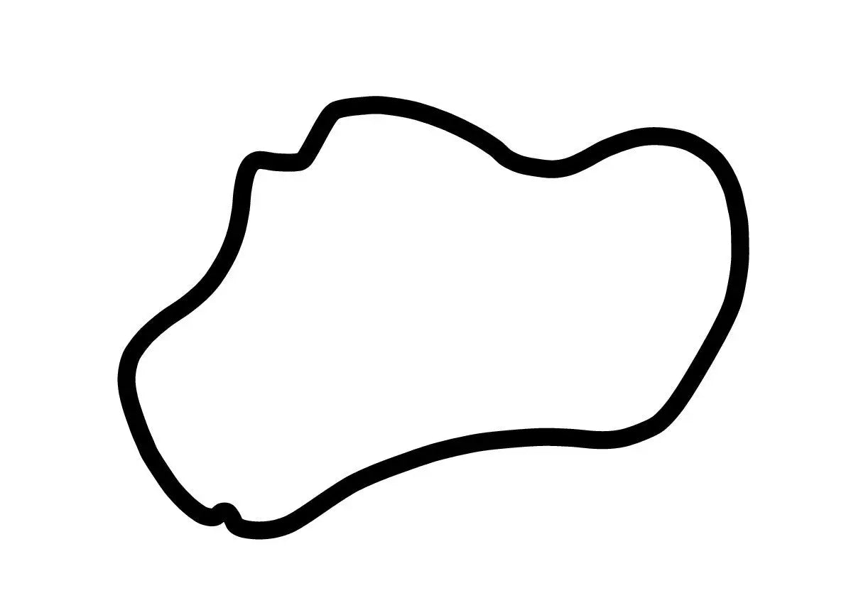 Thruxton Circuit Decal Position 1