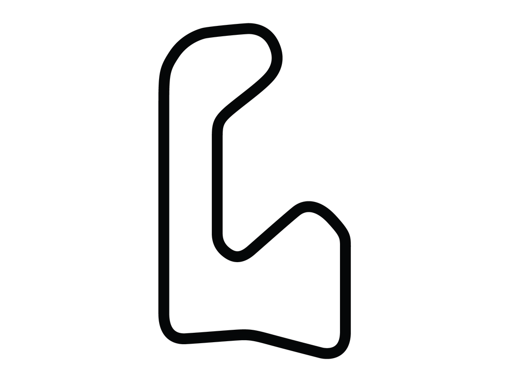 The Podium Club West Course Decal - White - 5cm