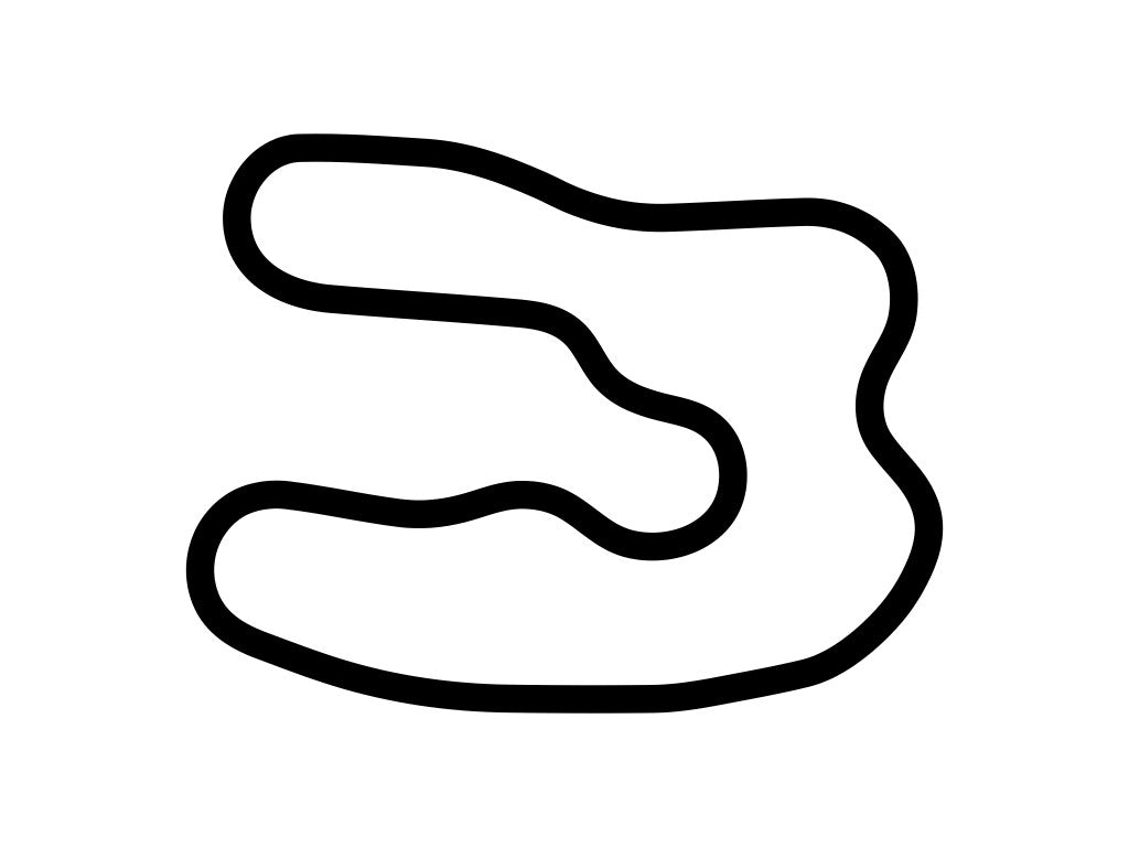 Wilzig Racing Manor Track Decal - White - 5cm