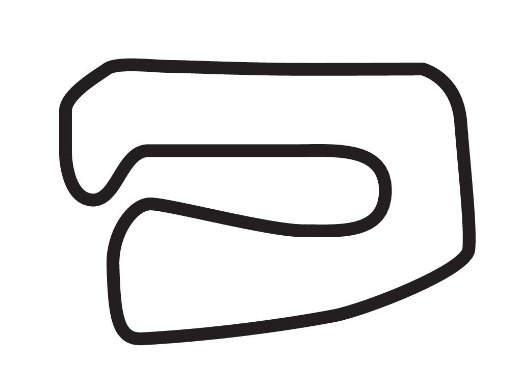 Anneau Du Rhin Training Circuit Decal - White - 5cm