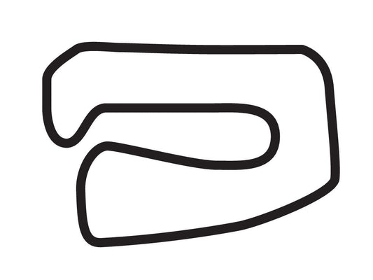 Anneau Du Rhin Training Circuit Decal - White - 5cm